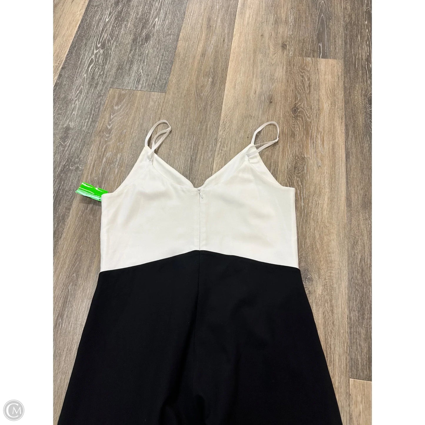 Dress Casual Maxi By Pomander Place In Black & White, Size: L