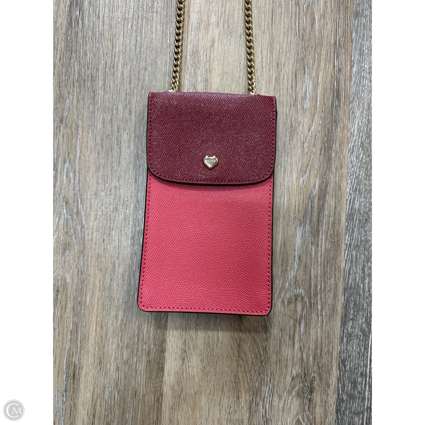 Crossbody Designer By Coach, Size: Small