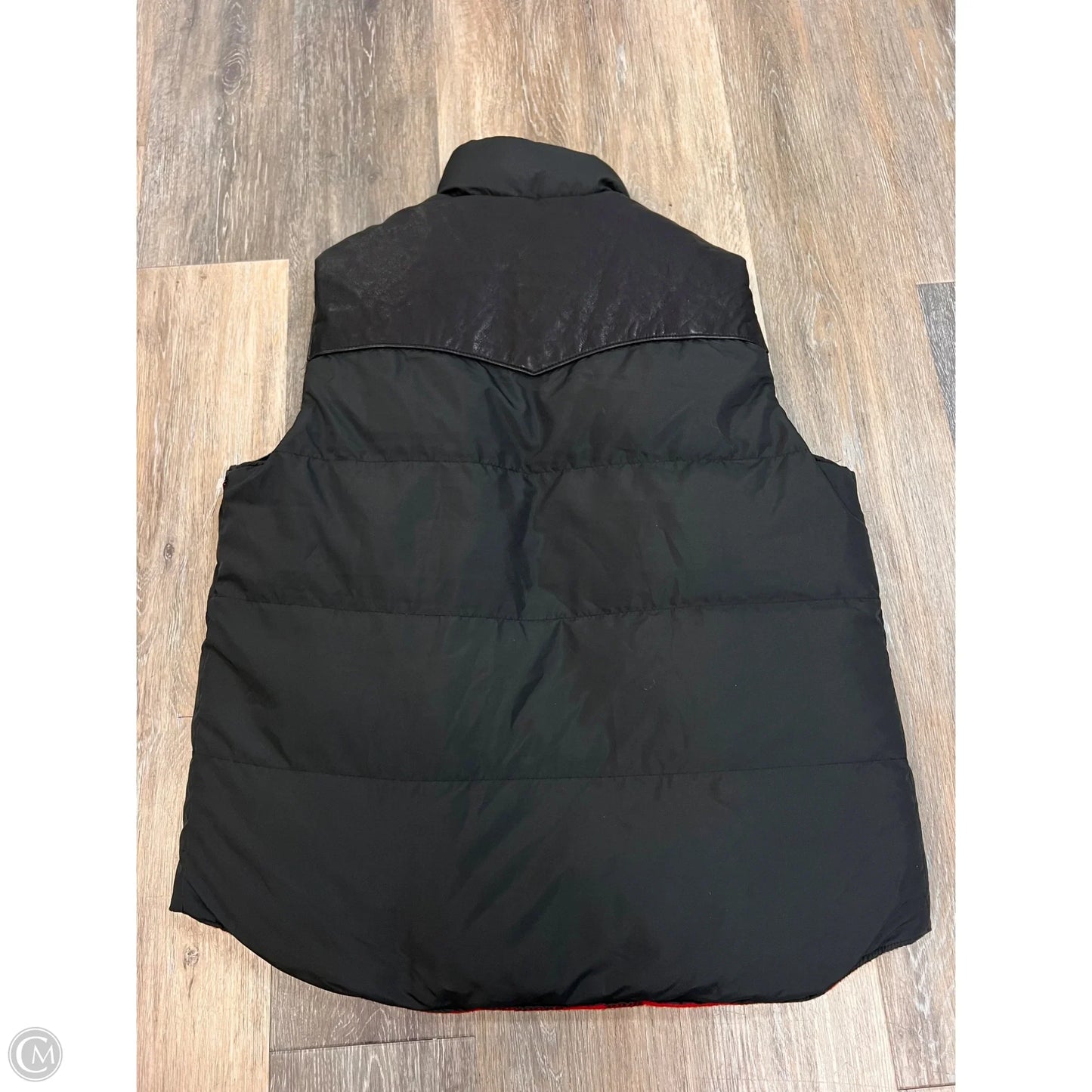 Vest Puffer & Quilted By Polo Ralph Lauren In Plaid Pattern, Size: Small