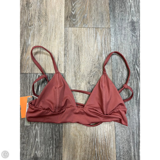 Swimsuit Top By Gooseberry SeasideIn Pink, Size: Xs