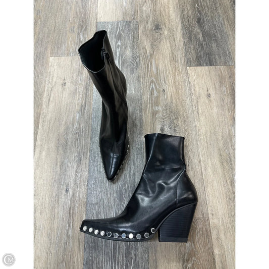 Boots Ankle Heels By Jeffrey Campbell In Black, Size: 9.5