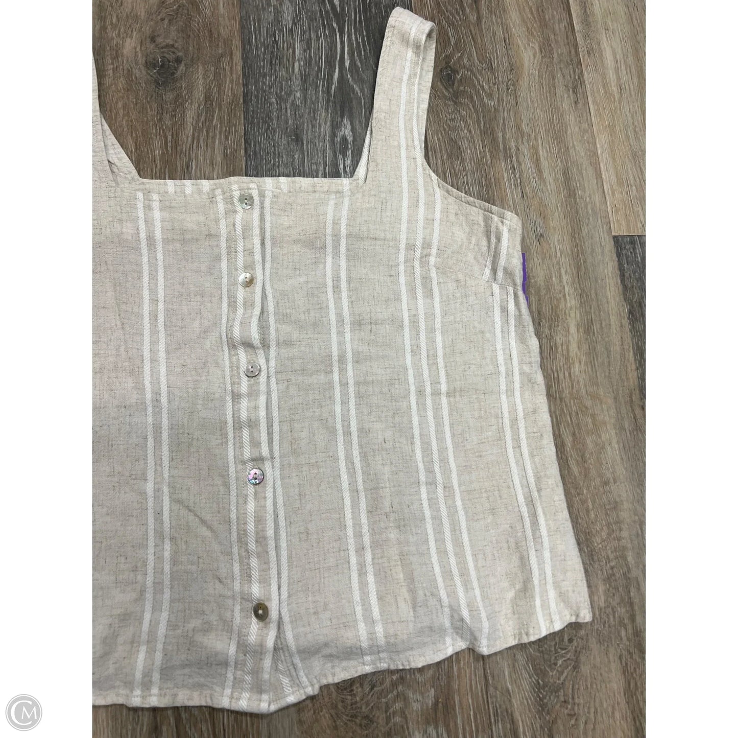 Tank Top By Cloth & Stone In Striped Pattern, Size: S