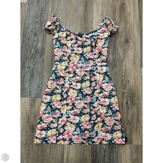 Dress Casual Short By Abercrombie And Fitch In Floral Print, Size: S