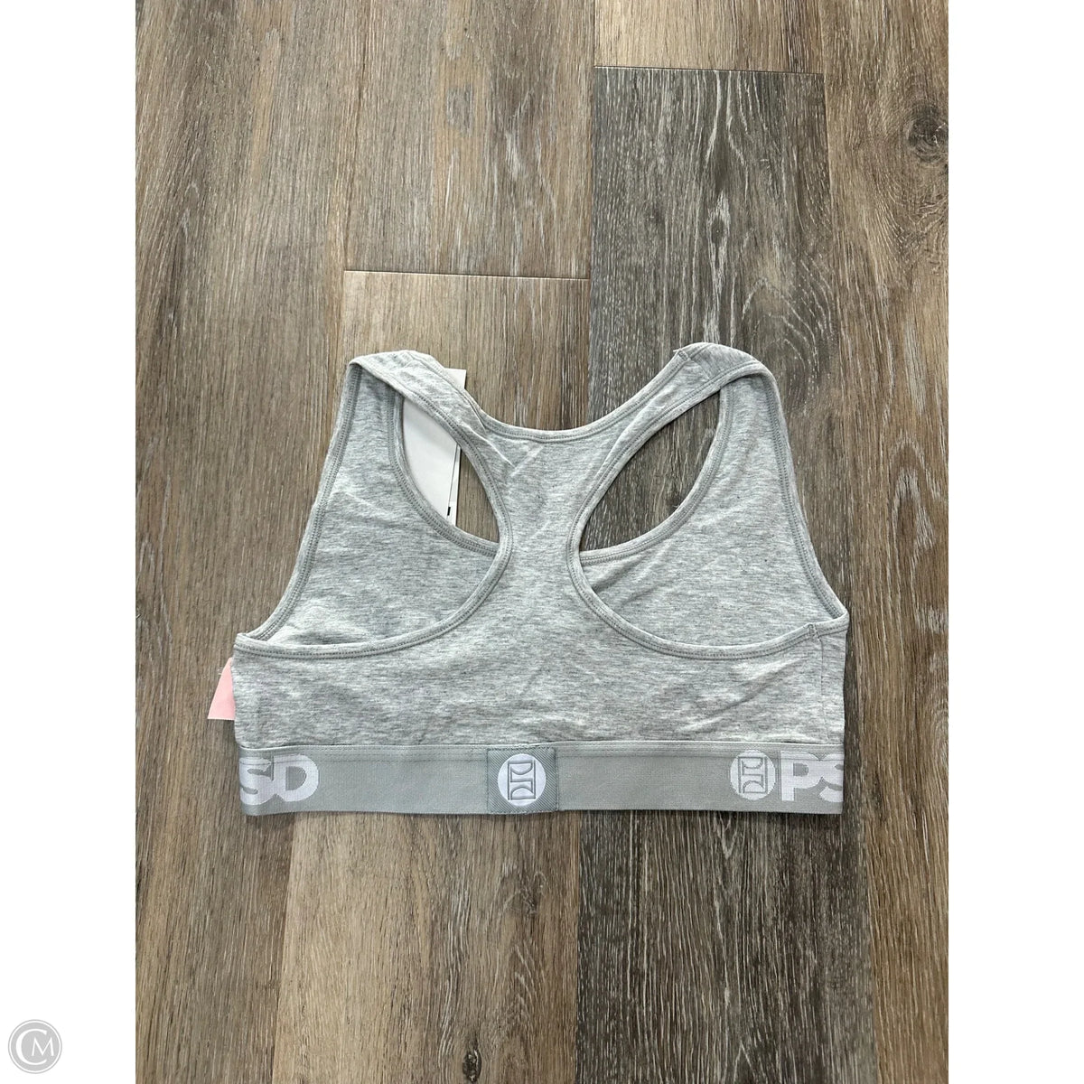 Athletic Bra By PSD In Grey, Size: M