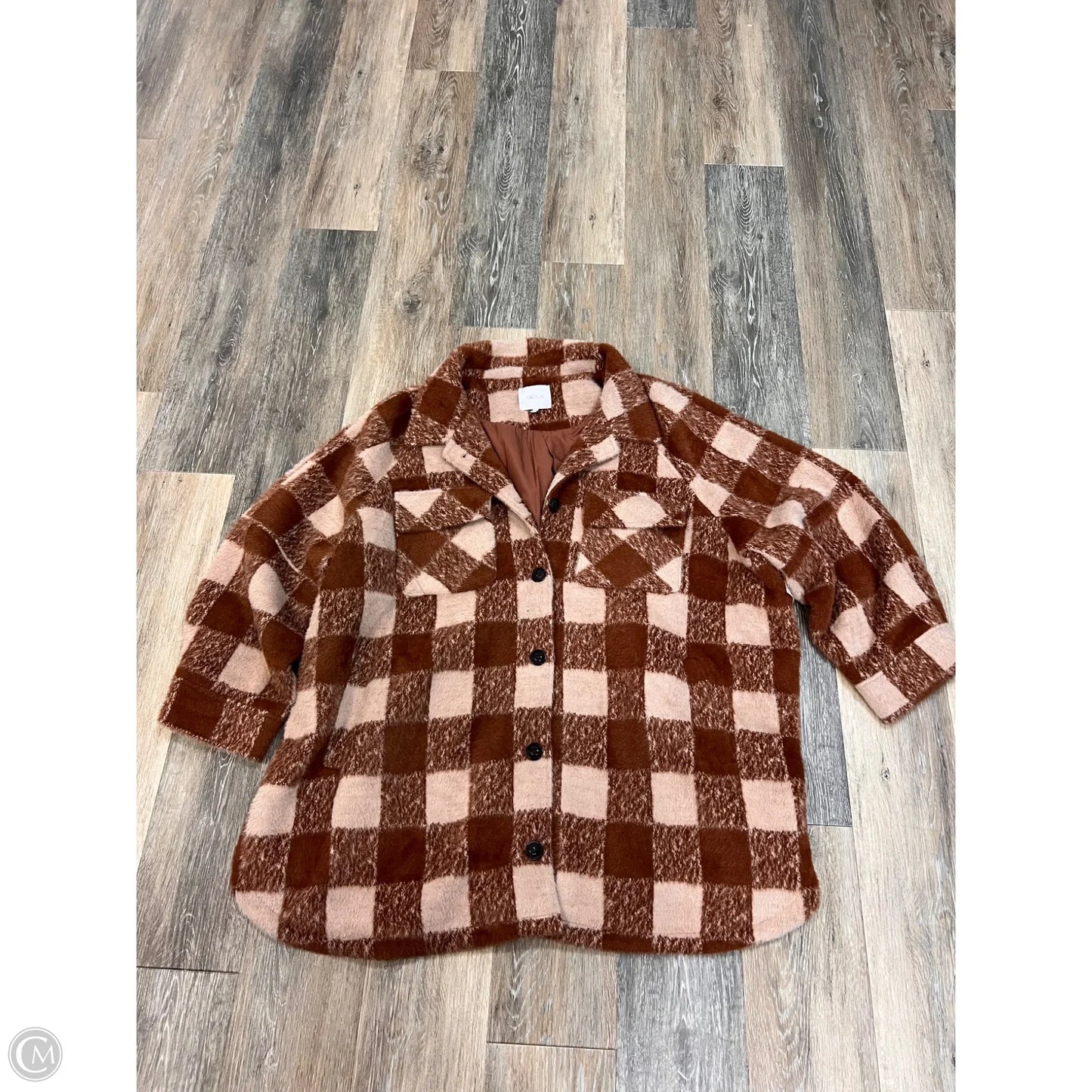 Jacket Other By Greylin In Brown, Size: 3x