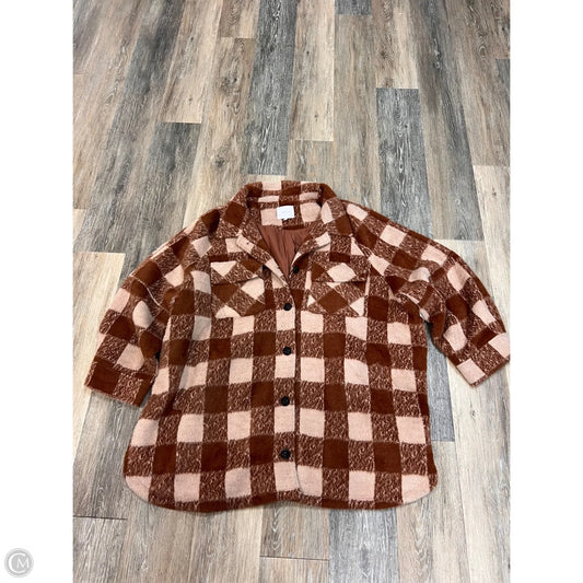 Jacket Other By Greylin In Brown, Size: 3x