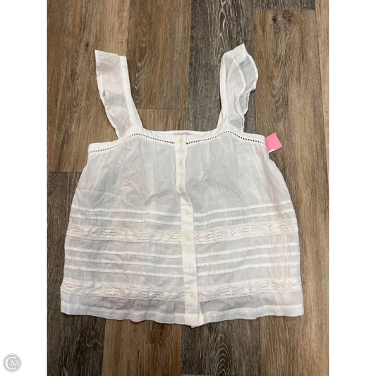 Tank Top By Lucky Brand In White, Size: S