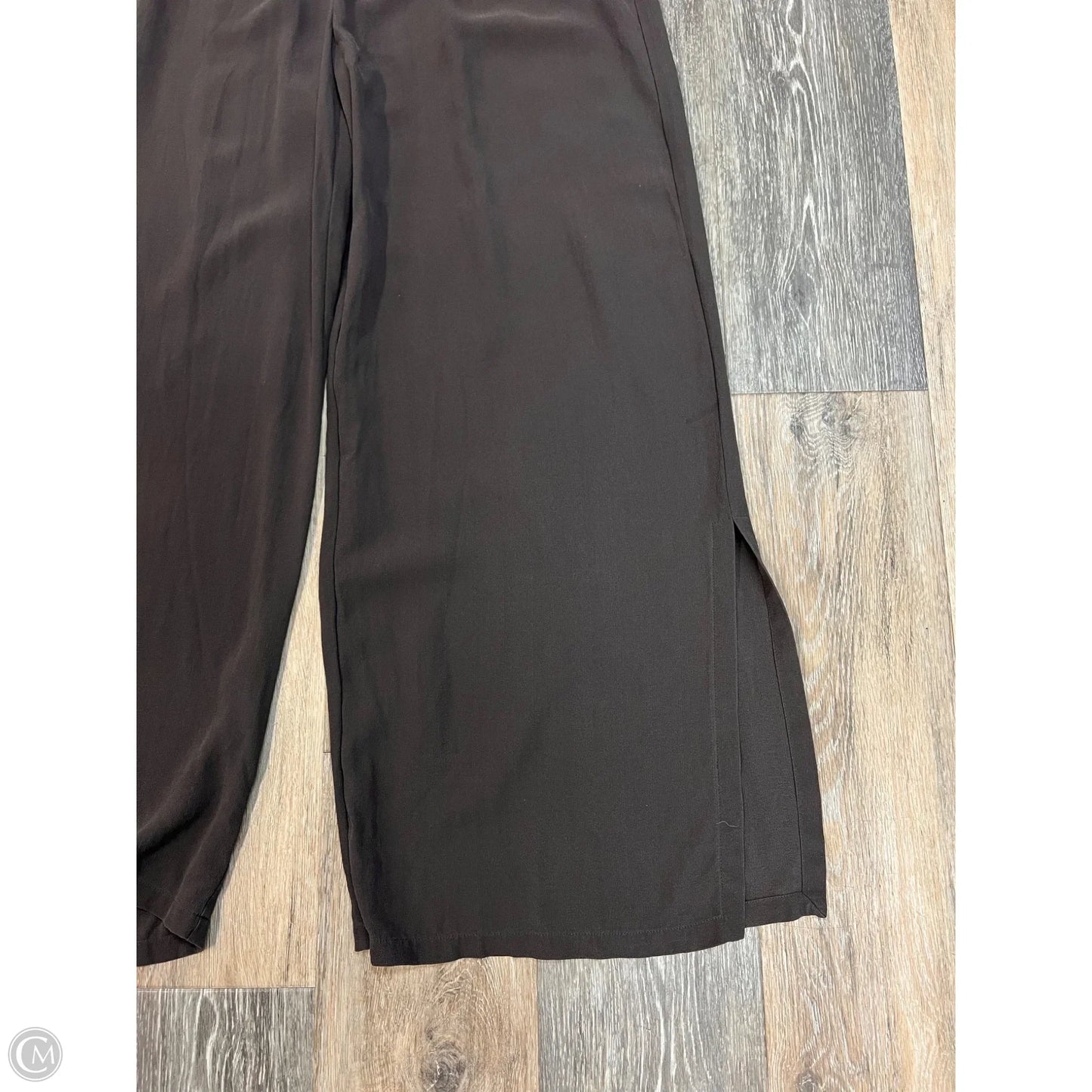 Pants Cropped By Eileen Fisher In Brown, Size: L