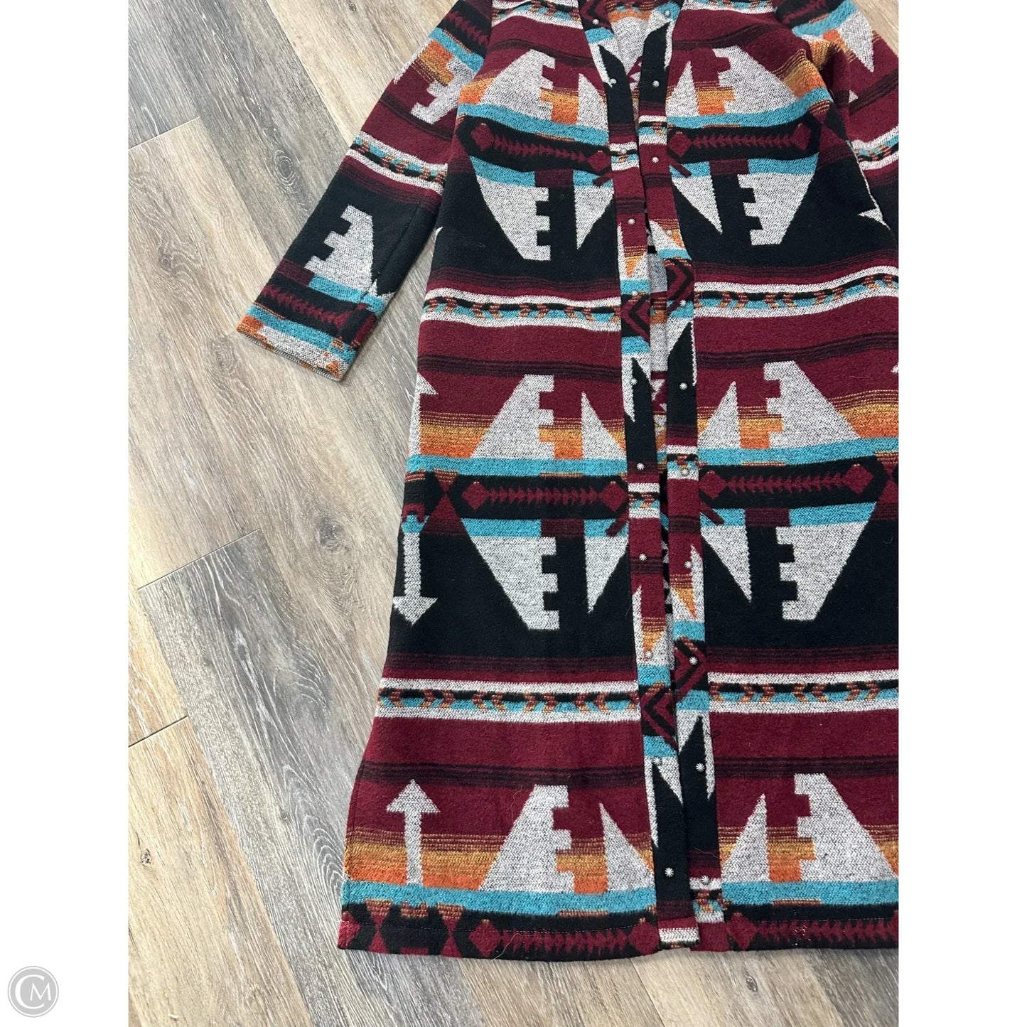 Sweater Cardigan By Silverado In Multi-colored, Size: S