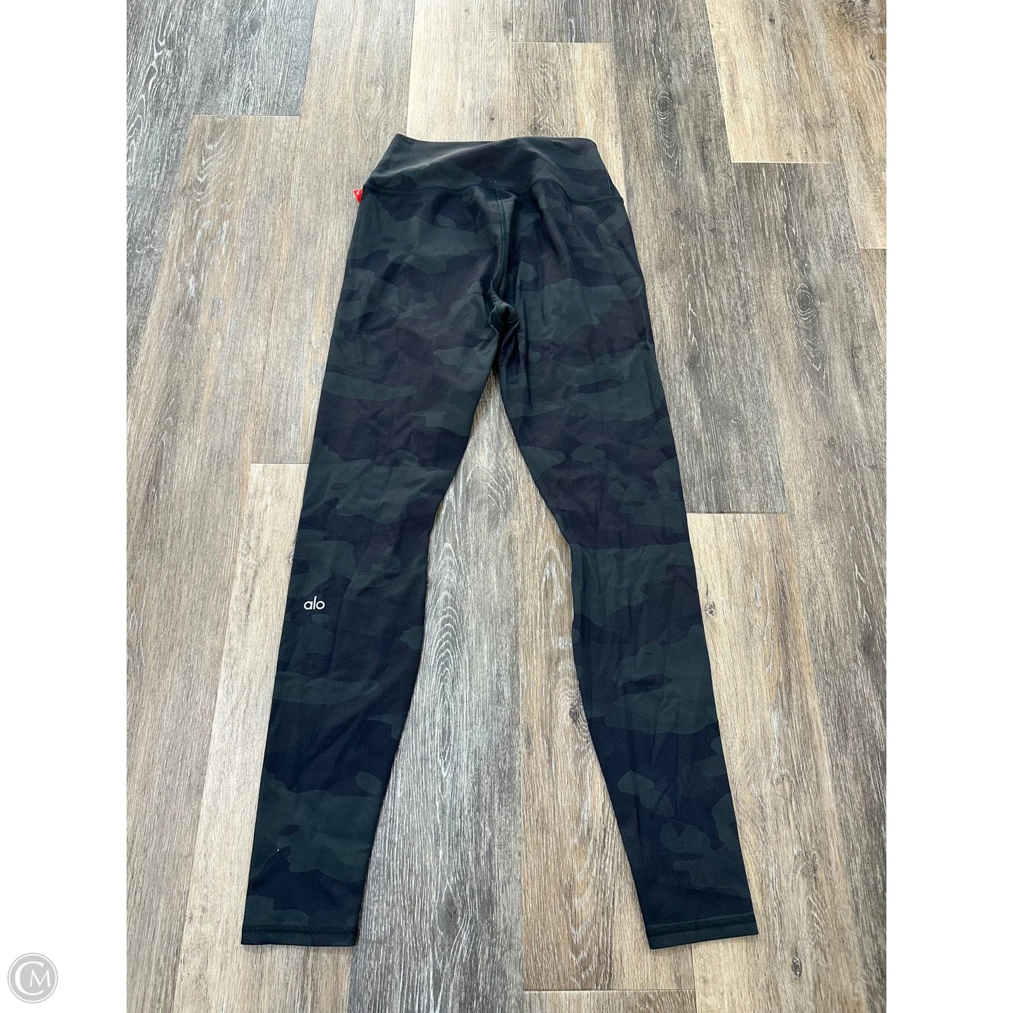 Athletic Leggings By Alo In Camouflage Print, Size: M