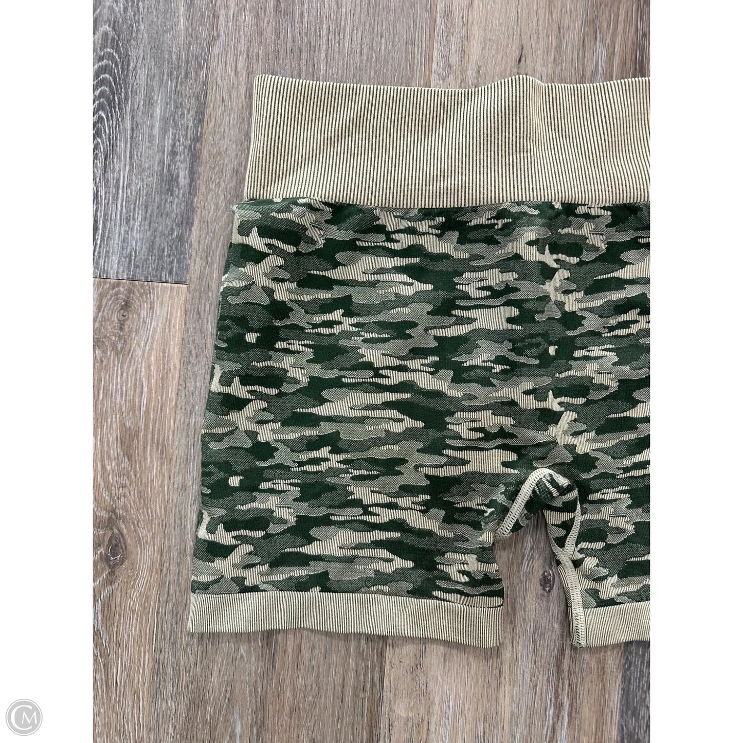 -Athletic Shorts By Blakeley In Camouflage Print, Size: 1x