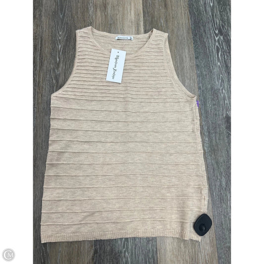 Tank Top By Staccato In Tan, Size: S