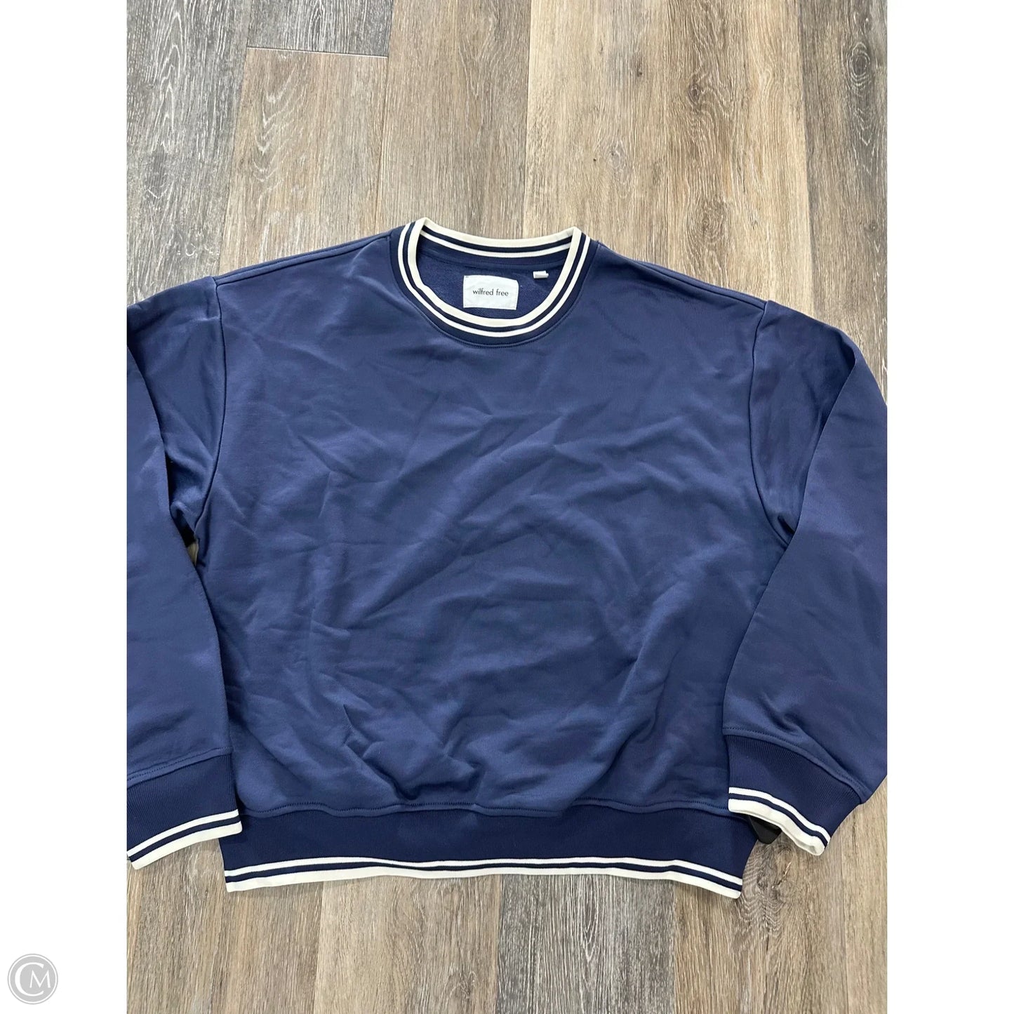 Sweatshirt Crewneck By Wilfred In Blue, Size: L