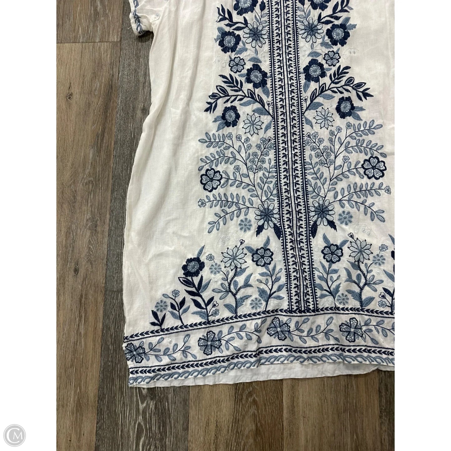 Dress Casual Short By Johnny Was In White, Size: L