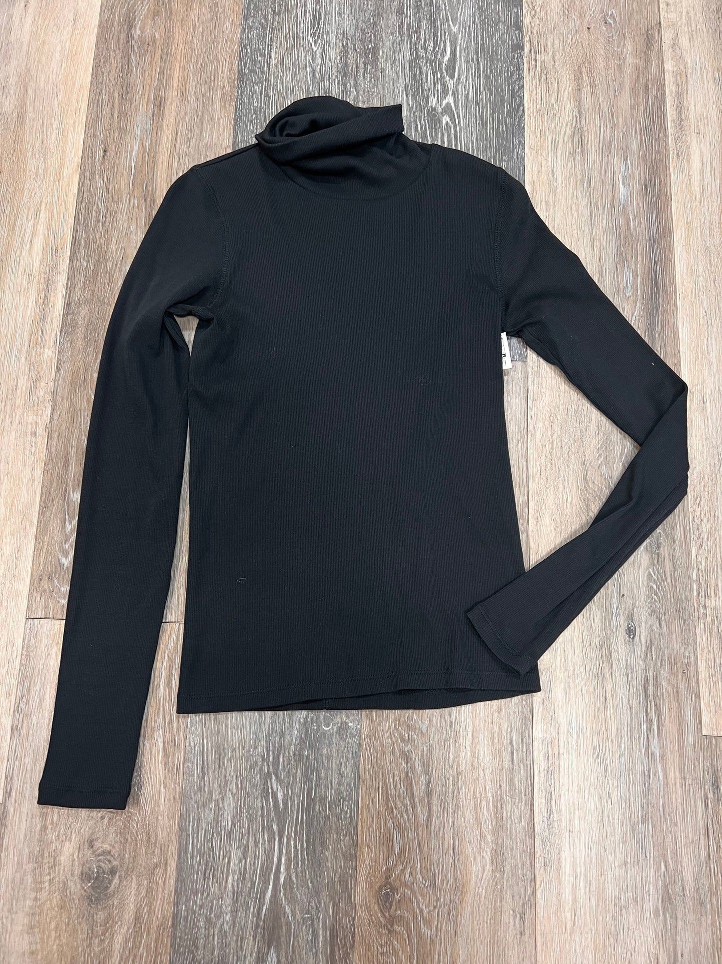 Top Long Sleeve By Everlane In Black, Size: Xs