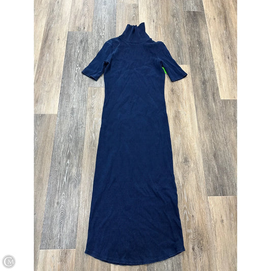 Dress Casual Maxi By Adriano Goldschmied In Blue, Size: L