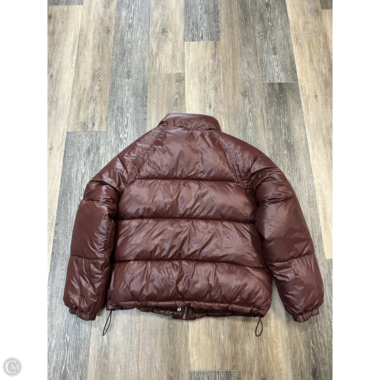Jacket Puffer & Quilted By Abercrombie And Fitch In Brown, Size: Xs
