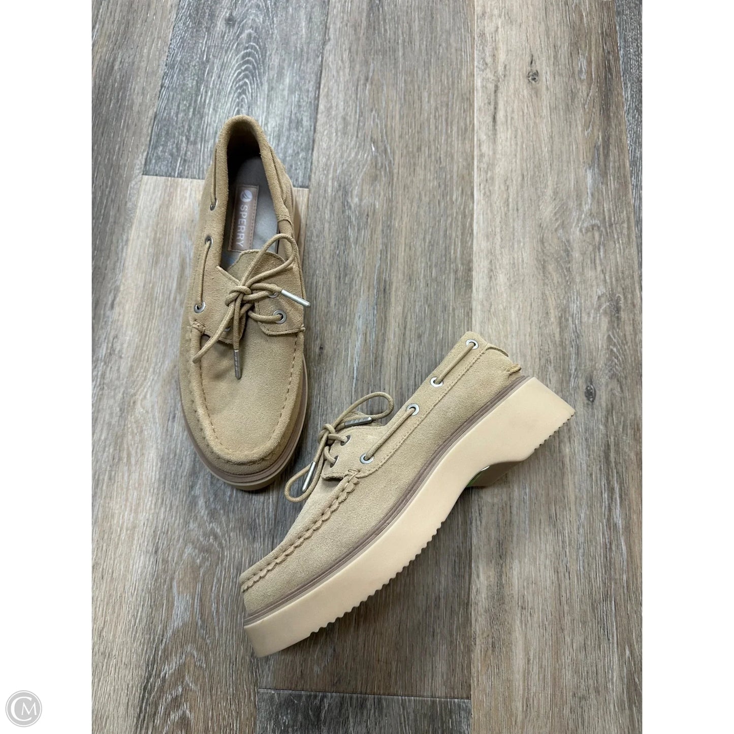 Shoes Flats By Sperry In Tan, Size: 7.5