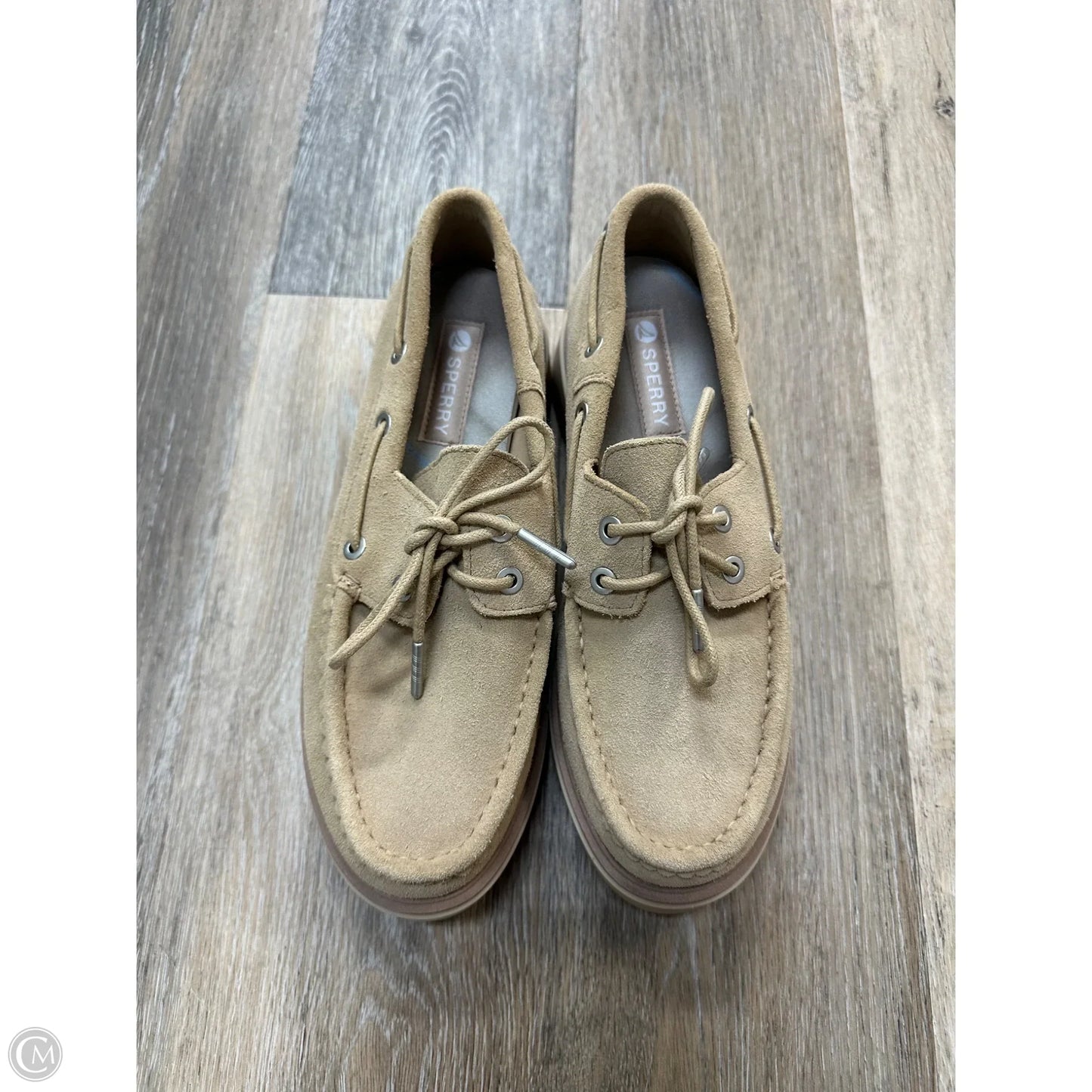 Shoes Flats By Sperry In Tan, Size: 7.5