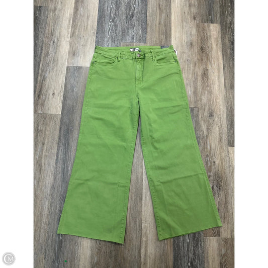 Jeans Straight By Kut In Green, Size: 16