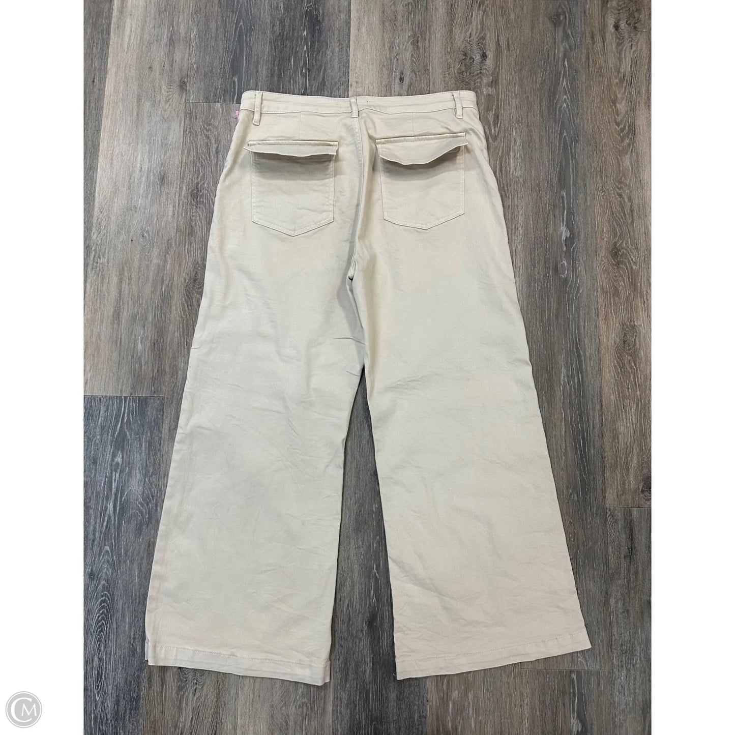 Pants Wide Leg By Kut In Cream, Size: 14