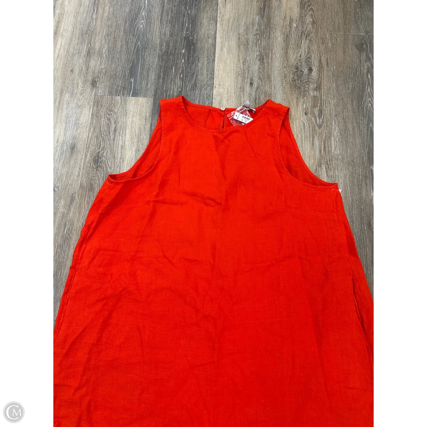 Dress Casual Short By Madewell In Orange, Size: Xl