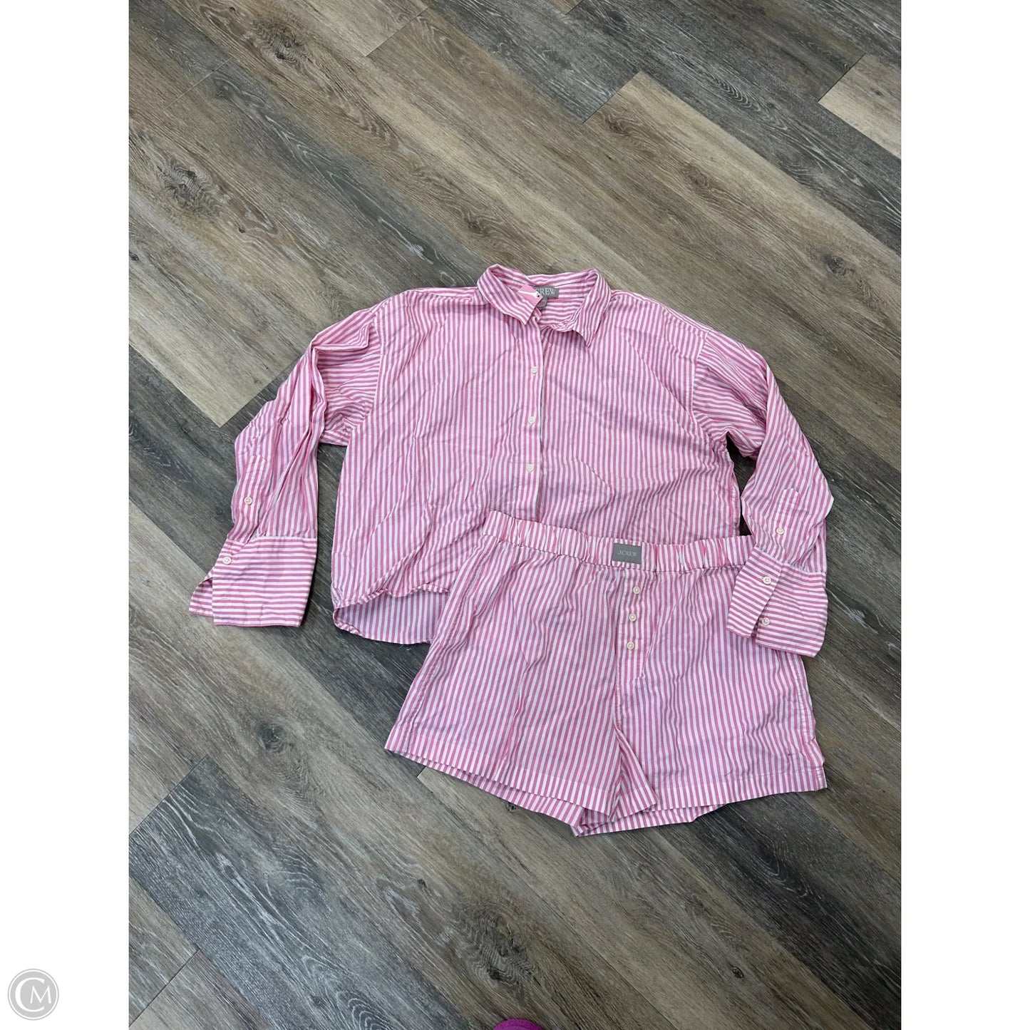 Pajamas 2pc By J. Crew In Pink, Size: M