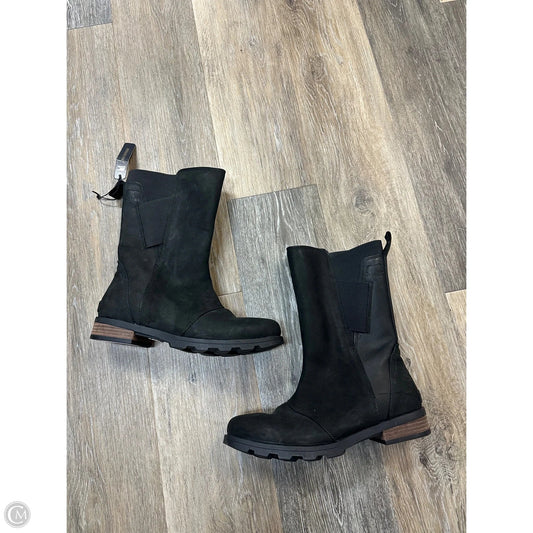 Boots Ankle Flats By Sorel In Black, Size: 8.5