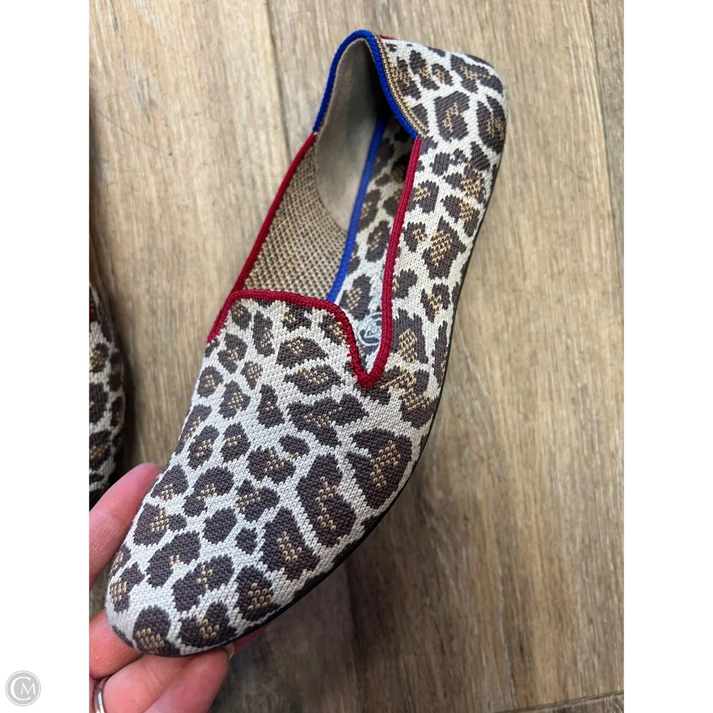 Shoes Flats By Rothys In Animal Print, Size: 8.5