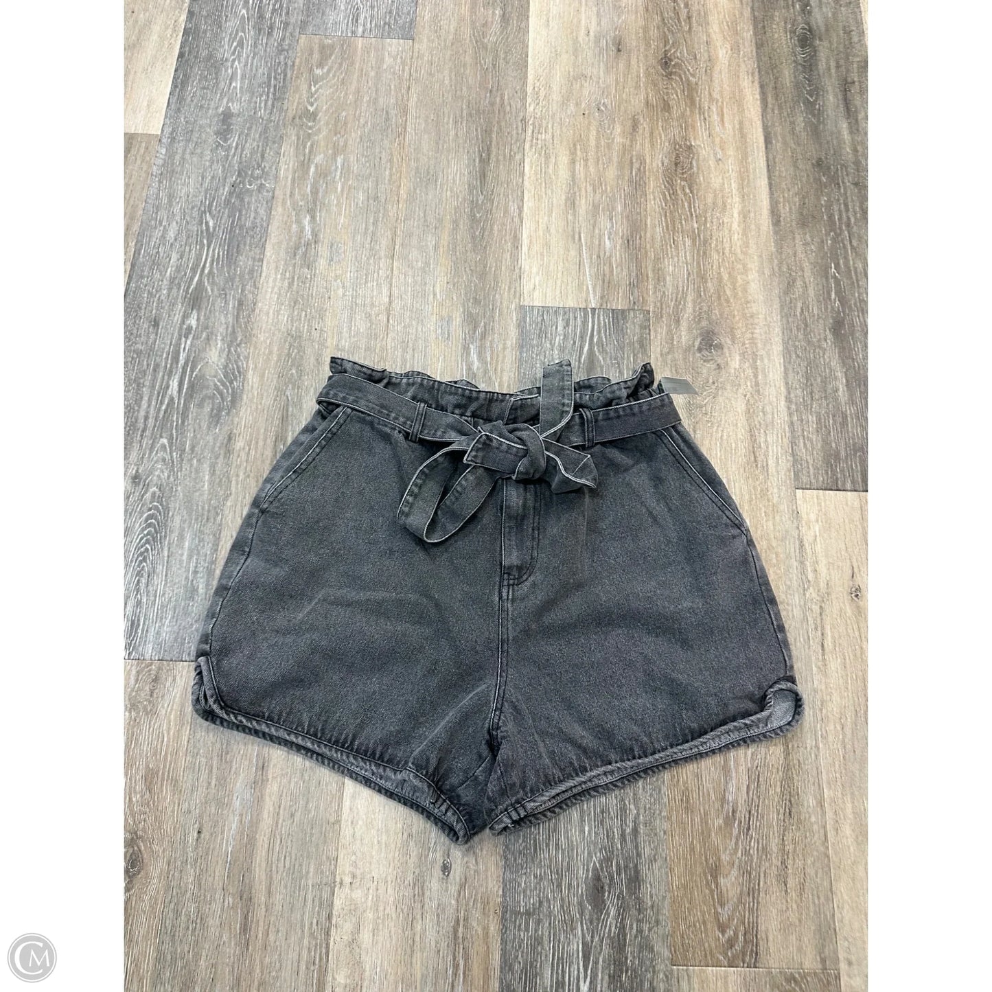 Shorts By Gilli In Black Denim, Size: L