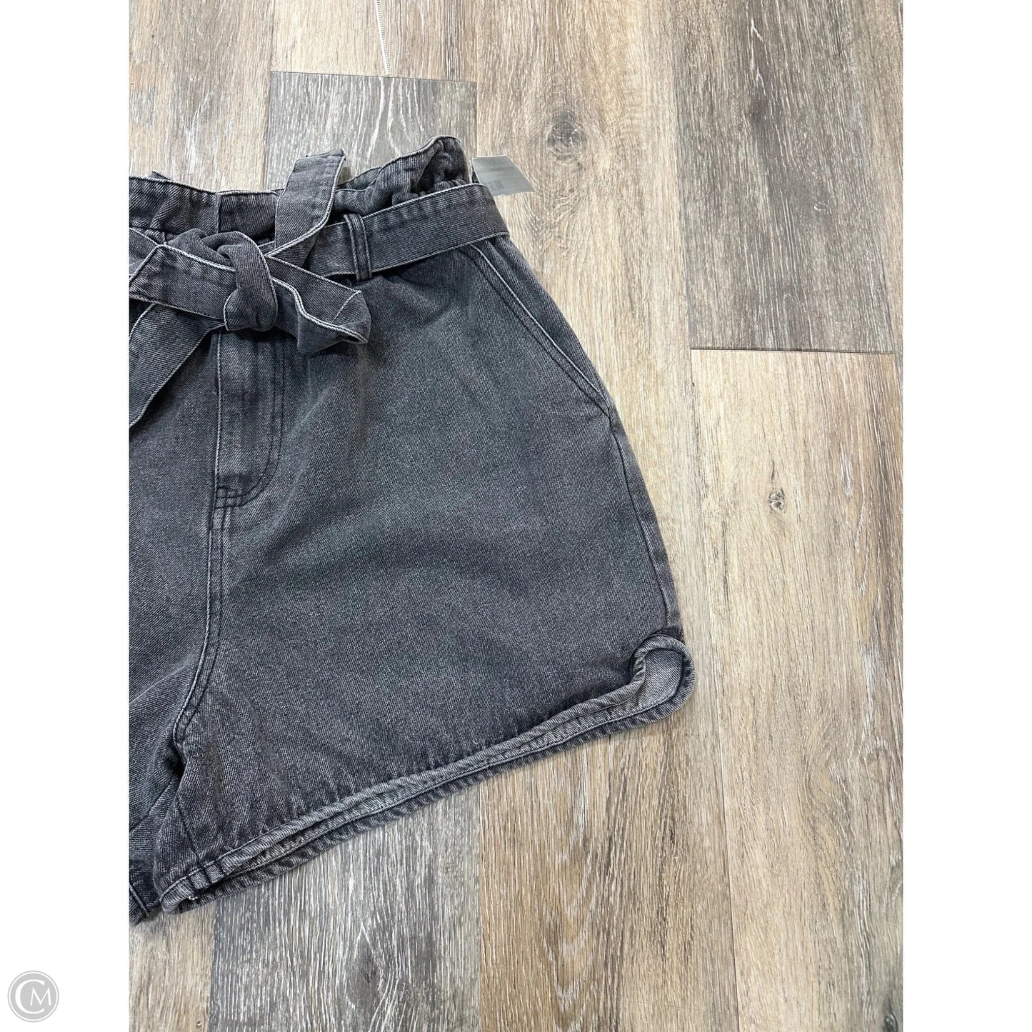 Shorts By Gilli In Black Denim, Size: L