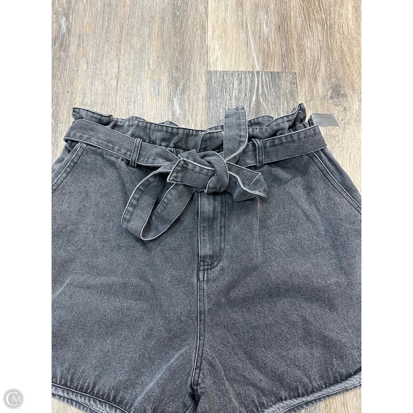 Shorts By Gilli In Black Denim, Size: L