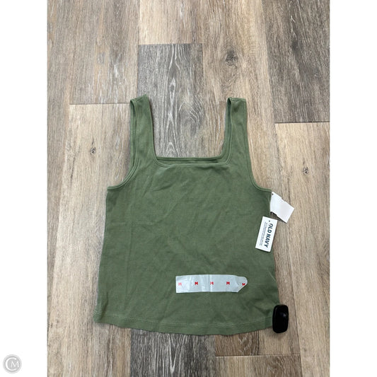 Tank Top By Old Navy In Green, Size: M
