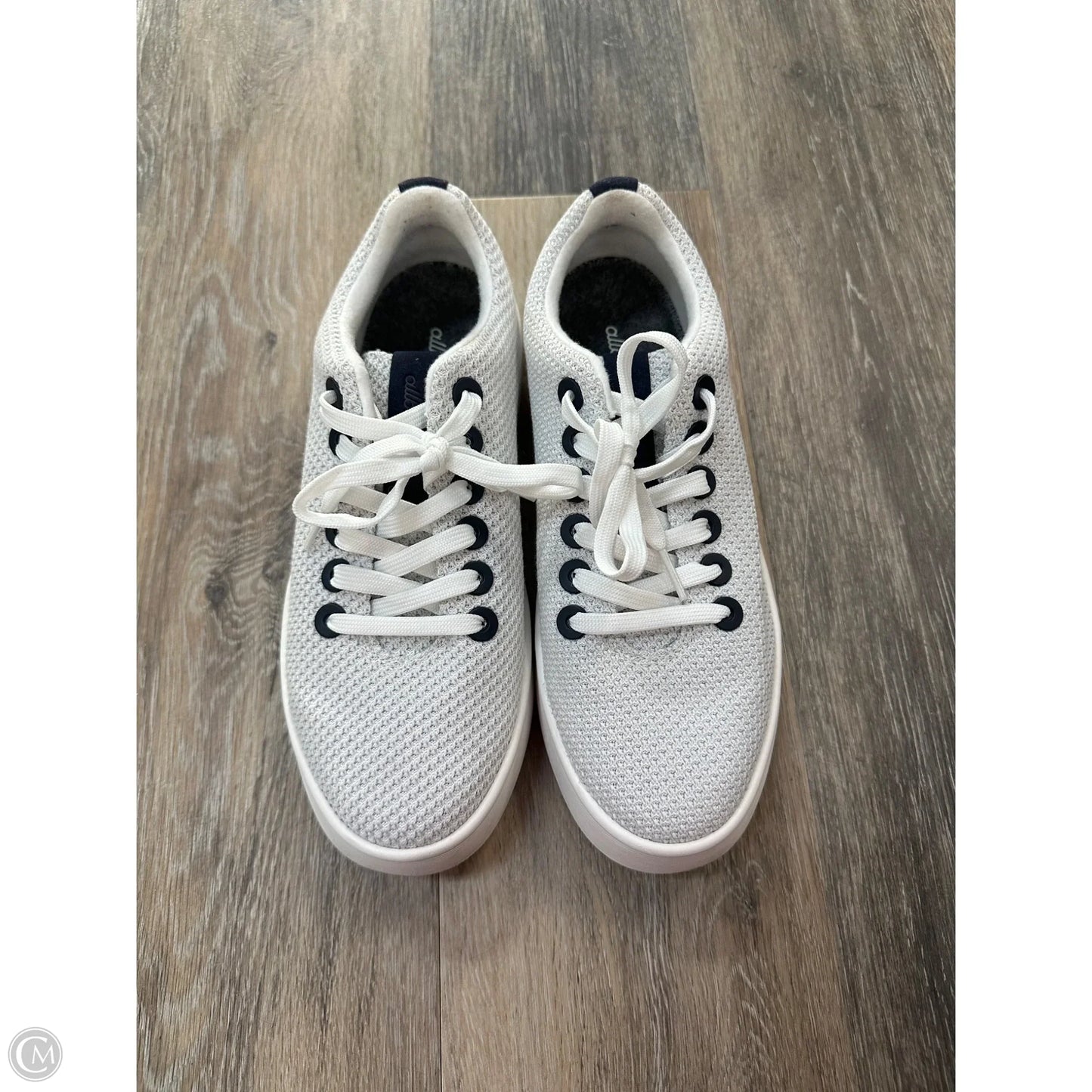 Shoes Athletic By Allbirds In White, Size: 8