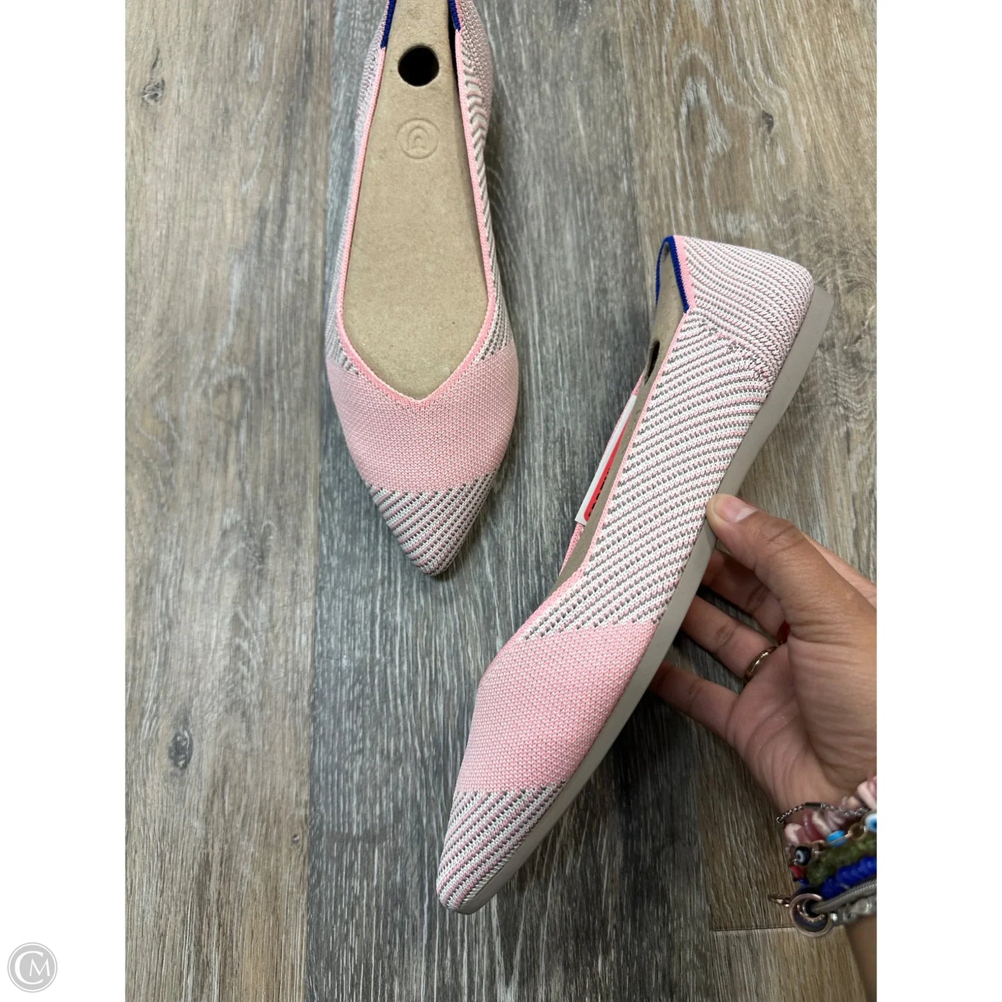 Shoes Flats By Rothys In Pink, Size: 8.5