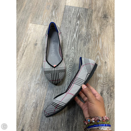 Shoes Flats By Rothys In Grey, Size: 8
