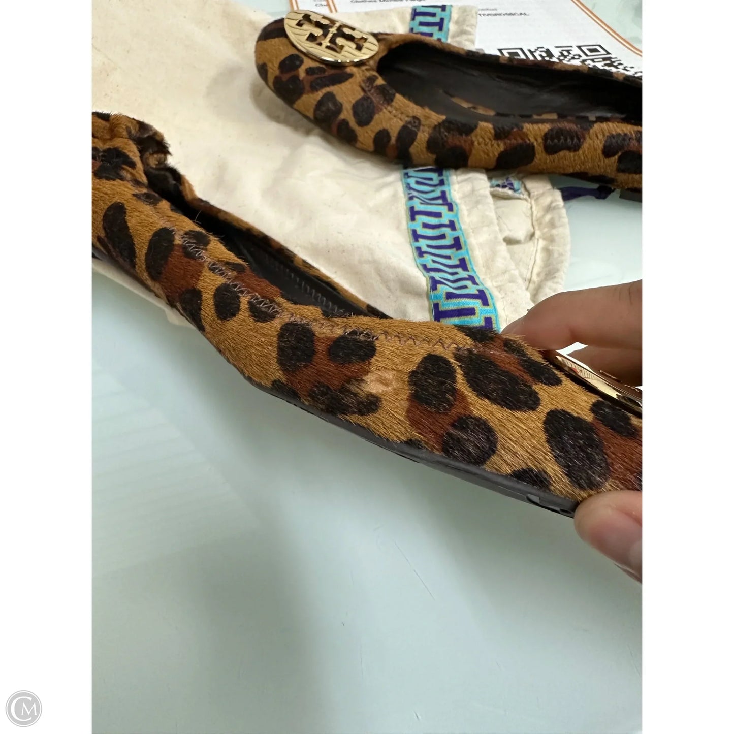 Shoes Designer By Tory Burch In Animal Print, Size: 10.5