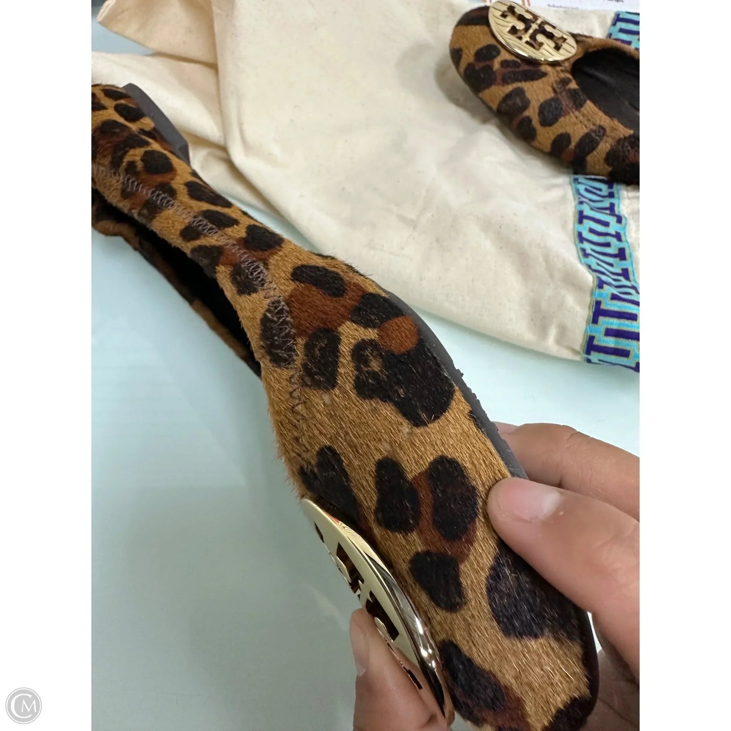 Shoes Designer By Tory Burch In Animal Print, Size: 10.5