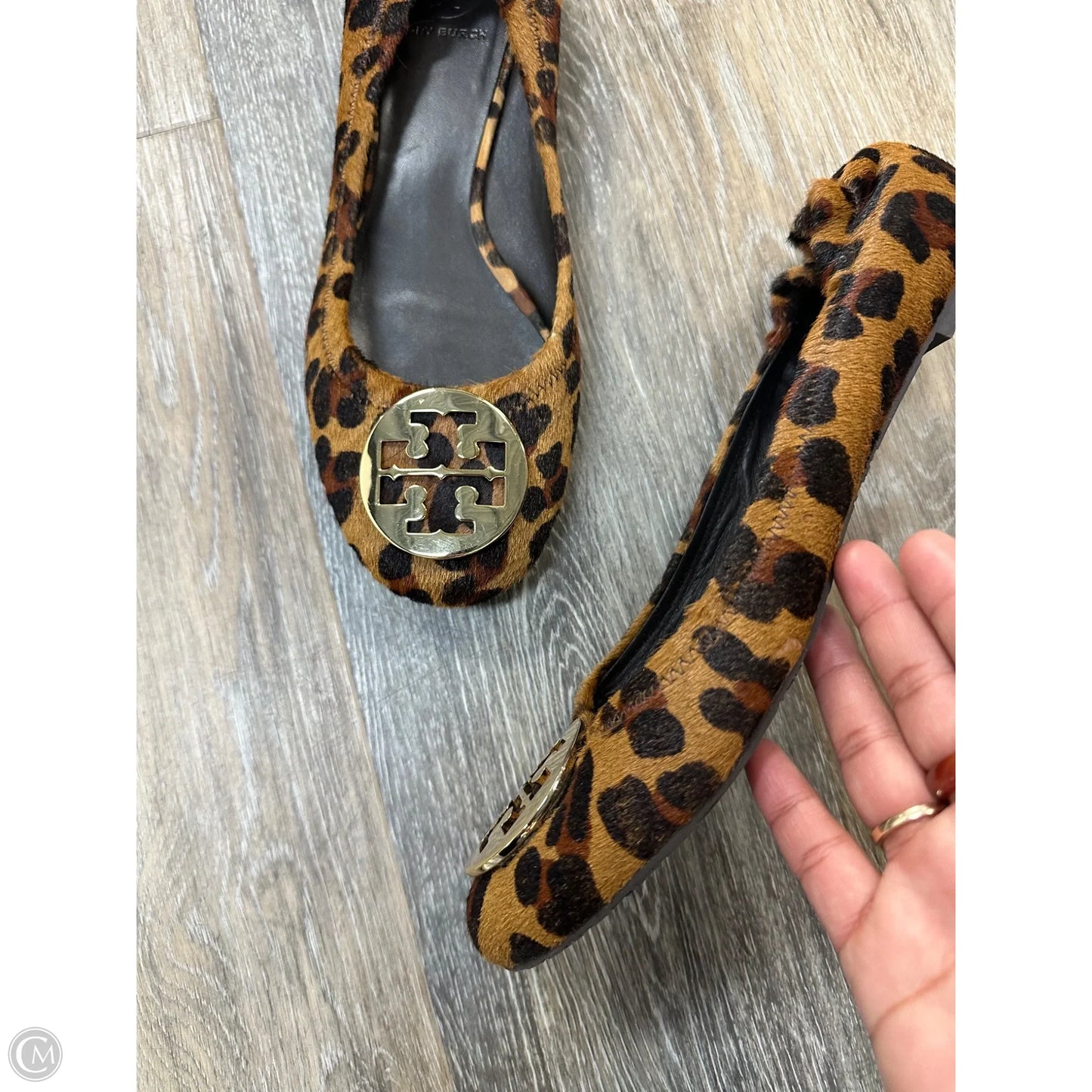 Shoes Designer By Tory Burch In Animal Print, Size: 10.5