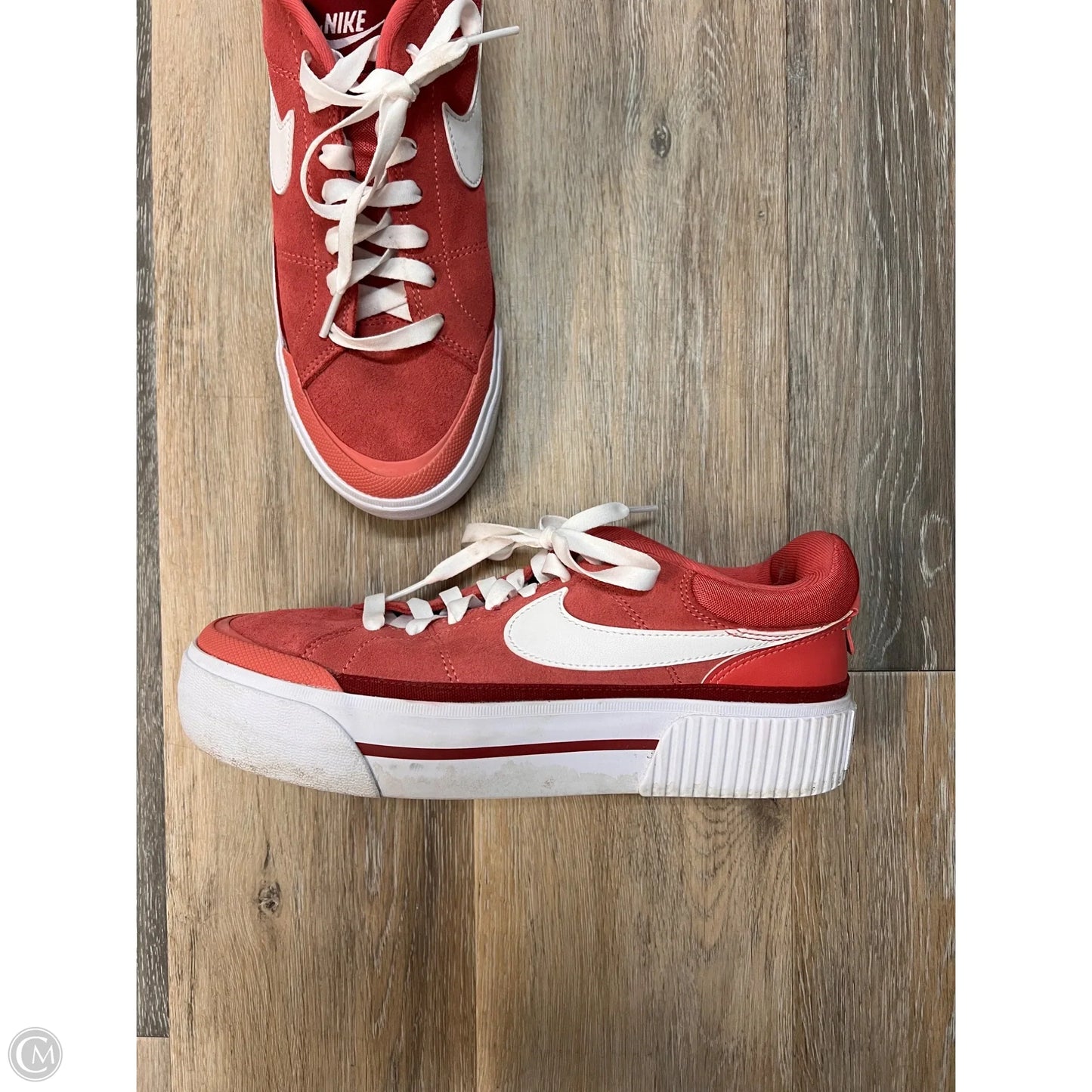Shoes Athletic By Nike In Red, Size: 9.5