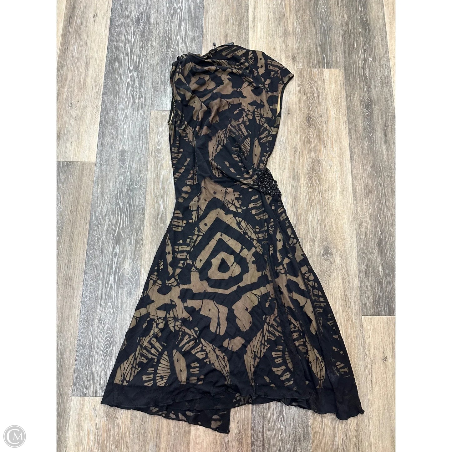Dress Party Midi By Christian Lacroix In Black, Size: L