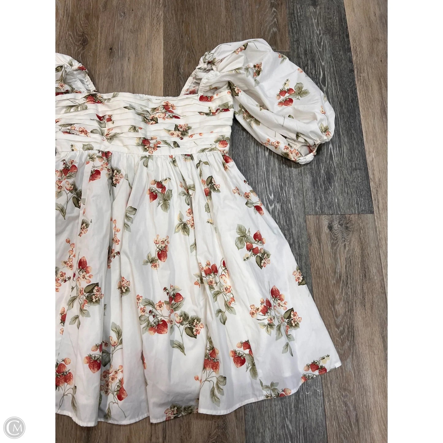 -Dress Casual Short By Abercrombie And Fitch In Floral Print, Size: M