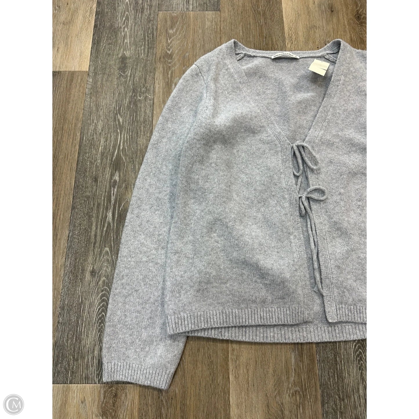 Sweater Cardigan By Abercrombie And Fitch In Blue, Size: Xl