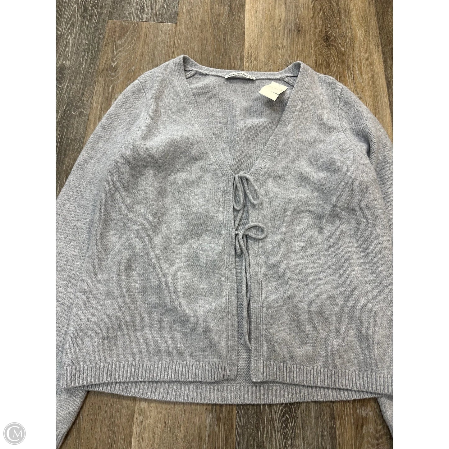 Sweater Cardigan By Abercrombie And Fitch In Blue, Size: Xl