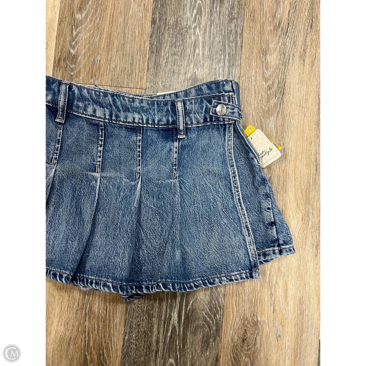 Skirt Mini & Short By We The Free In Blue Denim, Size: 0