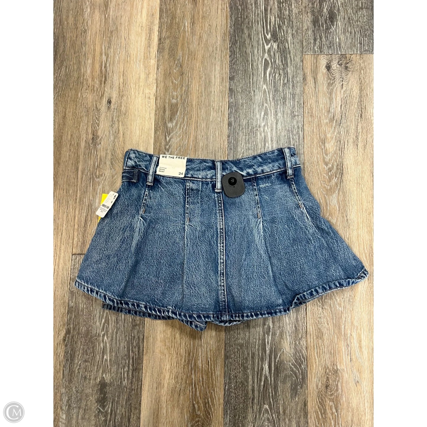 Skirt Mini & Short By We The Free In Blue Denim, Size: 0