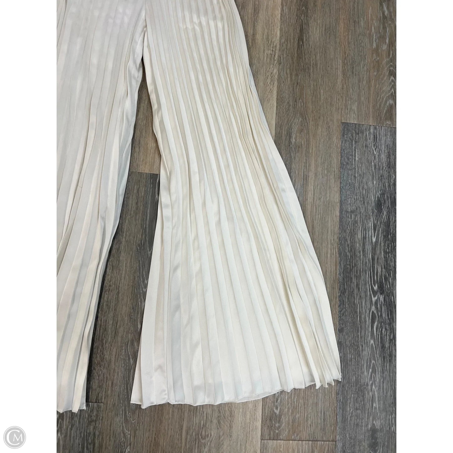 Jumpsuit By Abercrombie And Fitch In Cream, Size: Xxs