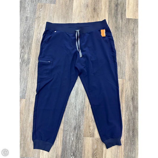Scrub Pants By Figs In Navy, Size: 2x