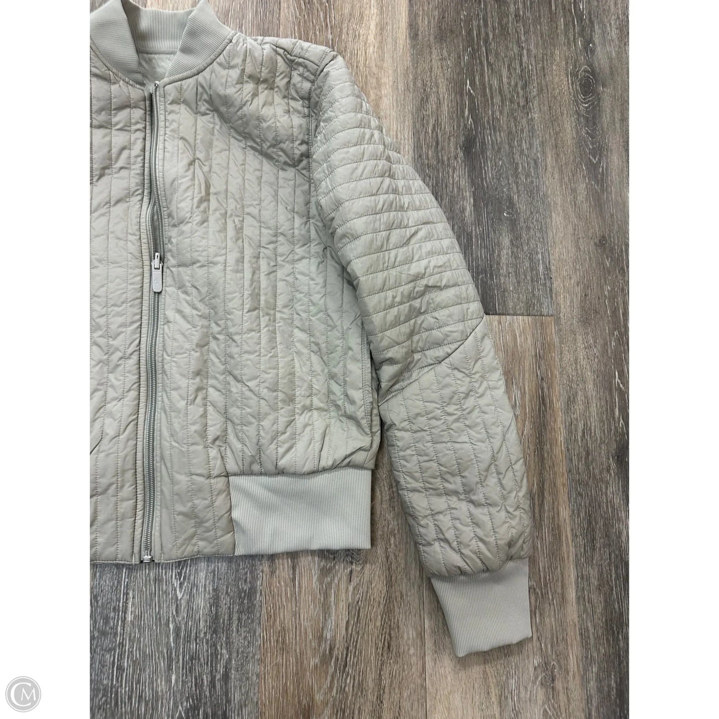 Athletic Jacket By Lululemon In Green, Size: 6