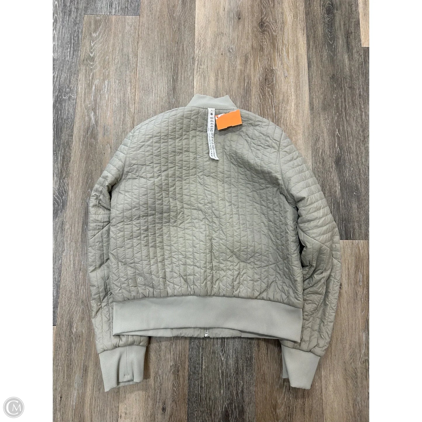 Athletic Jacket By Lululemon In Green, Size: 6